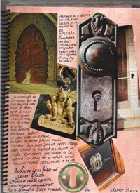 Doorways page from Visual Gossip #1 by Dianne Forrest Trautmann